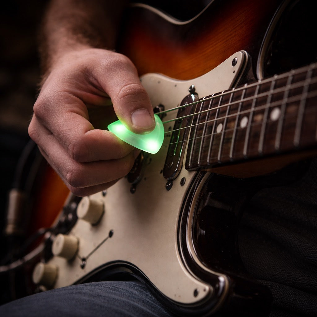 Glowing Guitar Pick